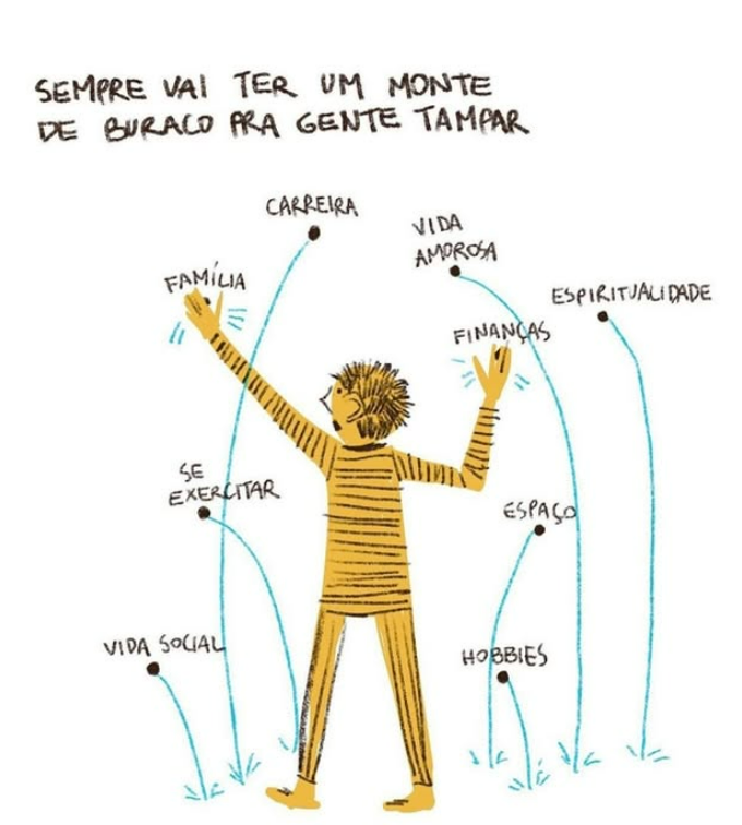 Na vida adulta parece que o dia precisava ter umas 30 horas, né?