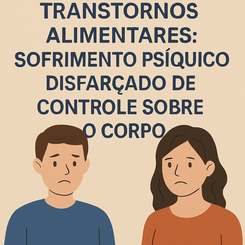 Transtornos alimentares: sofrimento psíquico disfarçado de controle sobre o corpo.